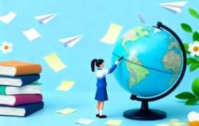 马翼翔 画说作文 开心作文放牛班教室